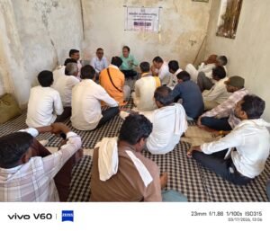 ग्राम पंचायत पचोला में प्रस्फुटन समितियों का एक दिवसीय प्रशिक्षण संपन्न